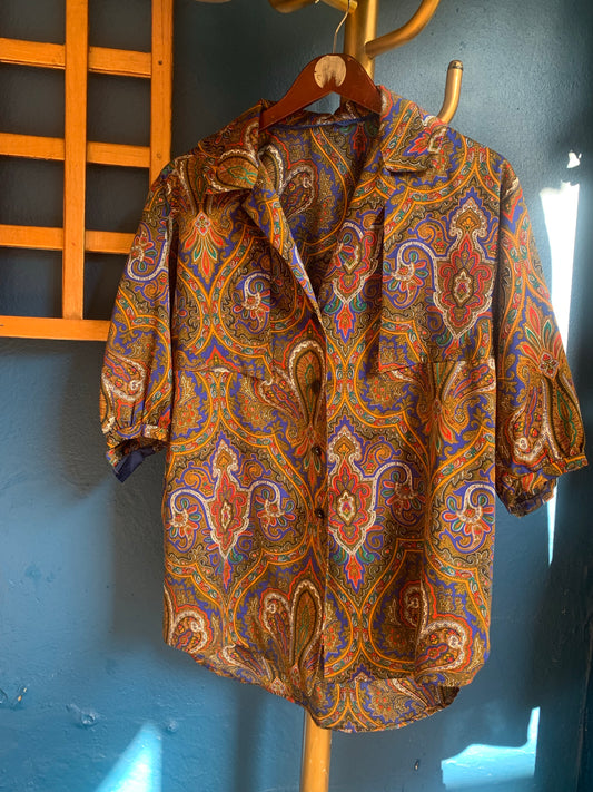 Paisley Print Shirt