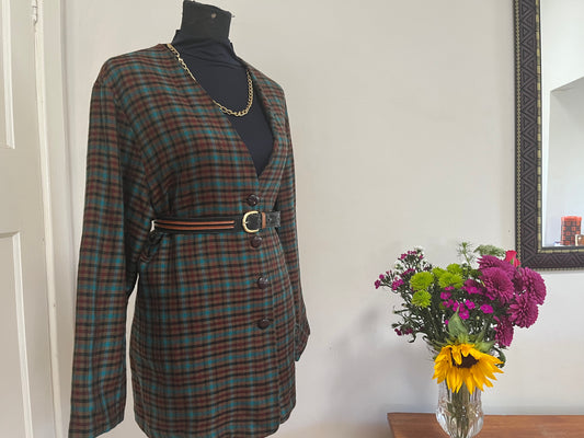 Tartan Light Blazer